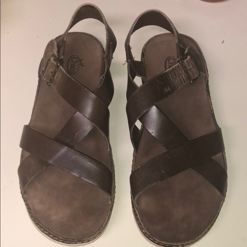 Chaco Wayfarer Leather Sandals NWT
